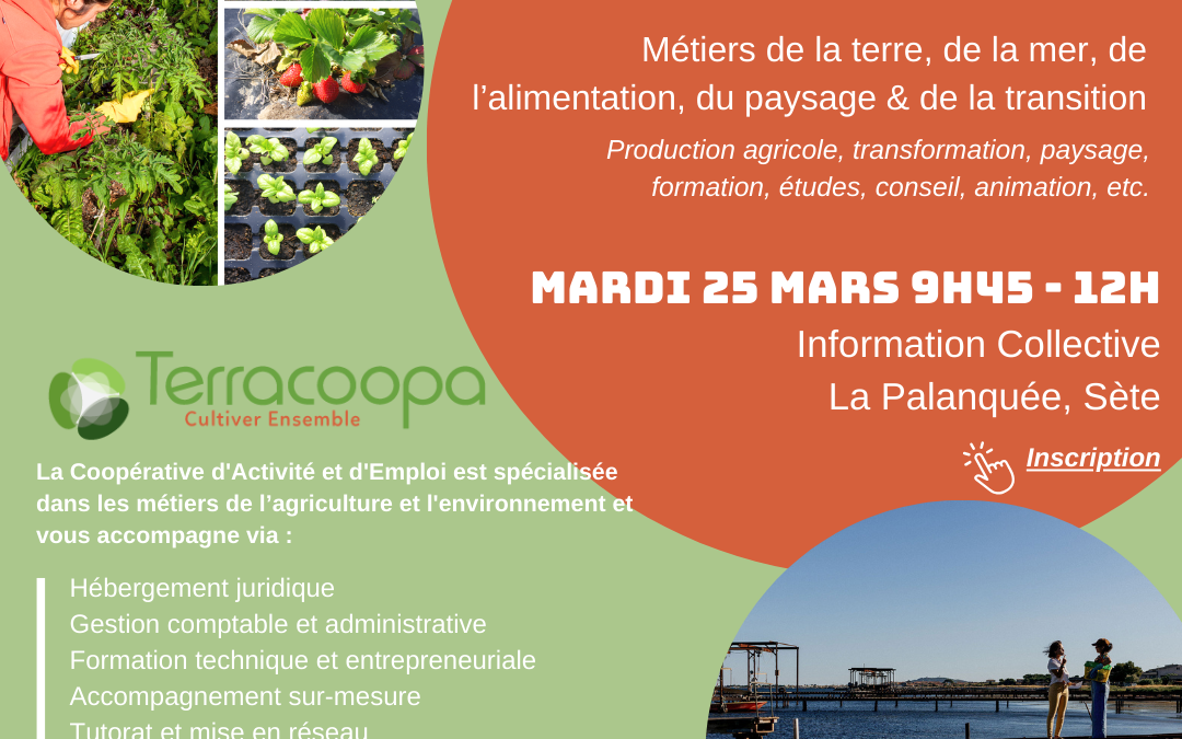 Information collective Mardi 25 mars à Sète 9h45