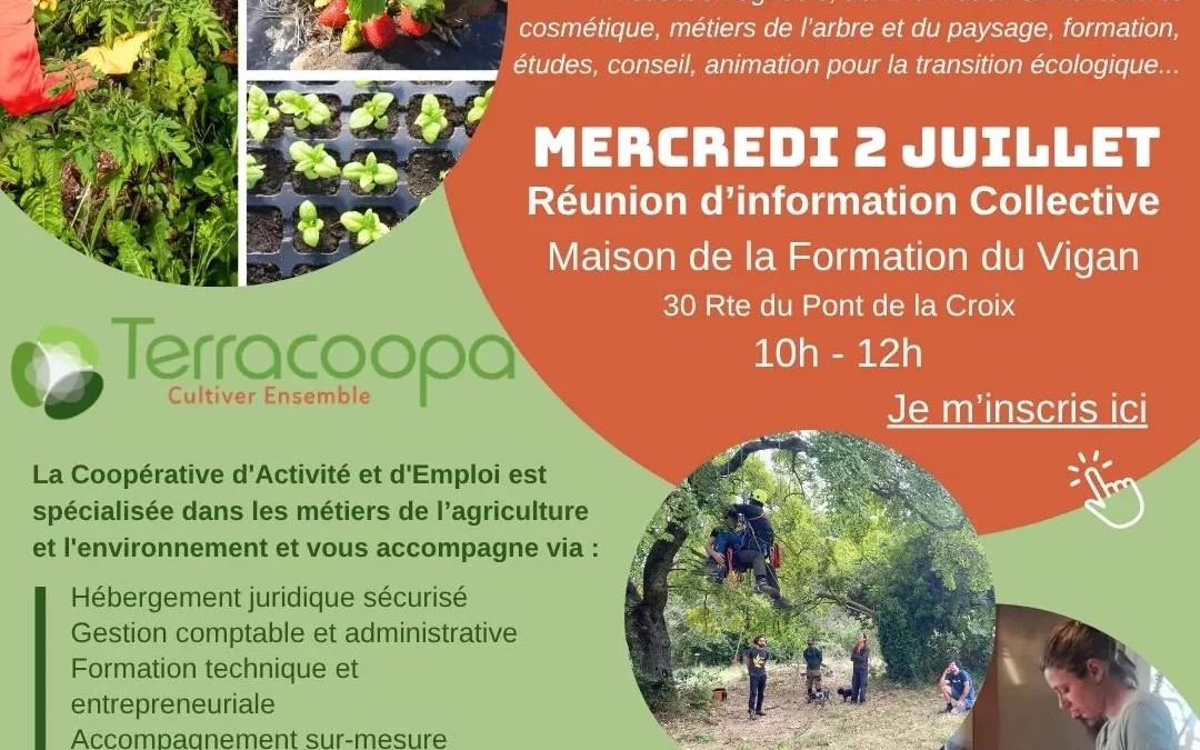 Réunion d’information collective 2 juillet LE VIGAN